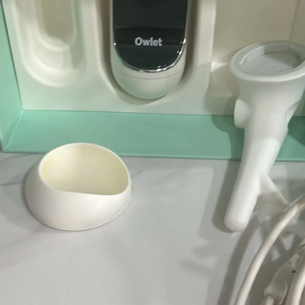 Owlet camera comes with the wall attachments